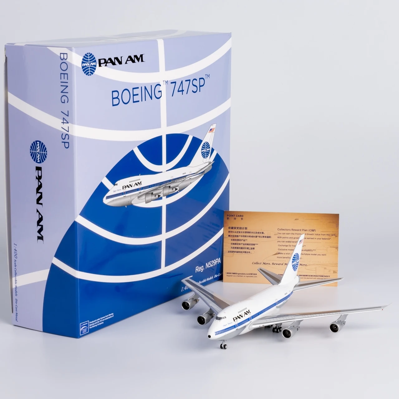 07040 Alloy Collectible Plane Gift NG Model 1:400 Pan Am Boeing B747SP Diecast Aircraft Jet Model N529PA
07040 Alloy Collectible Plane Gift NG Model 1:400 Pan Am Boeing B747SP Diecast Aircraft Jet Model N529PA