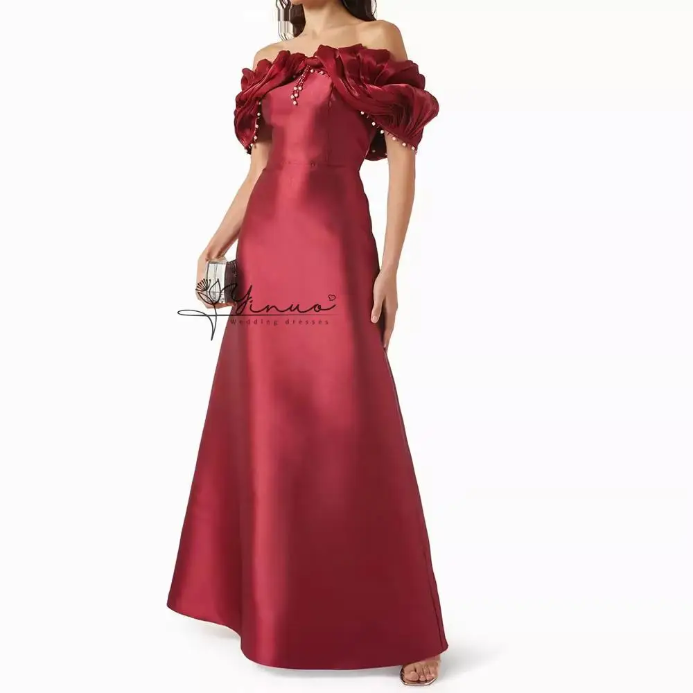 Customized A-line Evening Dresses Ankle-length Off The Shoulder Sleeveless Prom Dresses Fashion Beading Draped
Customized A-line Evening Dresses Ankle-length Off The Shoulder Sleeveless Prom Dresses Fashion Beading Draped
