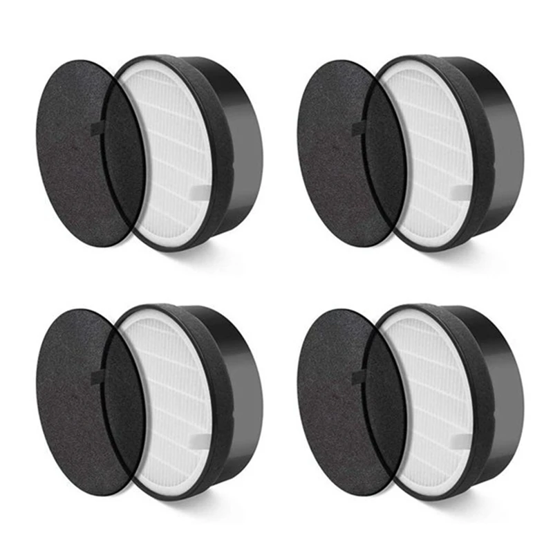 4 Pack Hepa Filter Replacements For Levoit Air Purifier LV-H132 LV-H132-RF Activated Carbon Filter Parts
4 Pack Hepa Filter Replacements For Levoit Air Purifier LV-H132 LV-H132-RF Activated Carbon Filter Parts