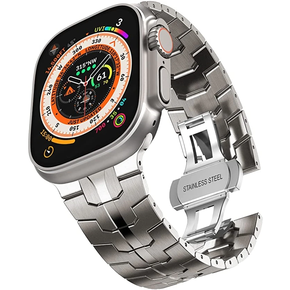 Браслет звеньевой из нержавеющей стали Starlight для Apple Watch Ultra Series 876SE543, ремешок для iwatch 49 мм 45 мм 41 мм 44 мм 40 мм
Браслет звеньевой из нержавеющей стали Starlight для Apple Watch Ultra Series 876SE543, ремешок для iwatch 49 мм 45 мм 41 мм 44 мм 40 мм