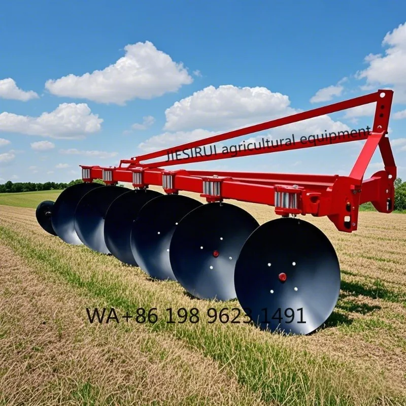 Farm cultivation disc plow, heavy-duty agriculture tool with premium core bearing. Universal tractor accessory for daily farming
Farm cultivation disc plow, heavy-duty agriculture tool with premium core bearing. Universal tractor accessory for daily farming