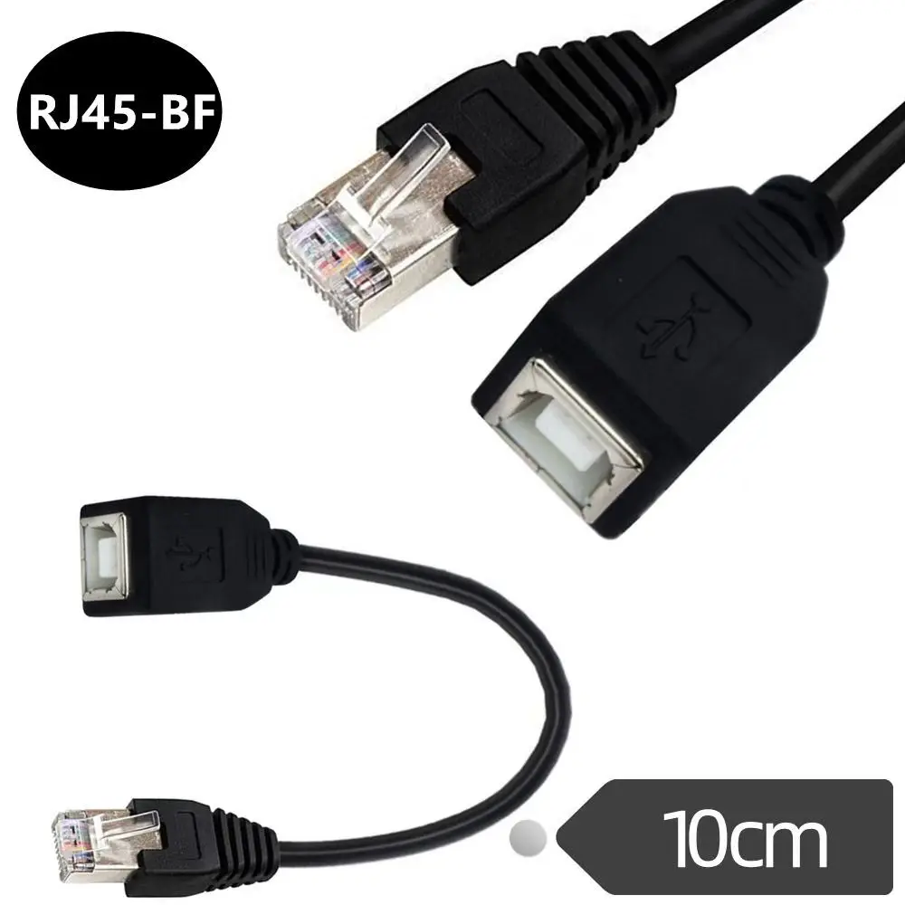 USB 2.0 B Mother Printing Cable, USB 0 Printing Port Extension Cable, Ethernet RJ45 To USB BF Printer Connection
USB 2.0 B Mother Printing Cable, USB 0 Printing Port Extension Cable, Ethernet RJ45 To USB BF Printer Connection