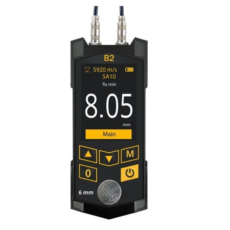 B6-C High Precision Ultrasonic Thickness Gauge B2 Handheld High Precision Ultrasonic Thickness Gauge
B6-C High Precision Ultrasonic Thickness Gauge B2 Handheld High Precision Ultrasonic Thickness Gauge