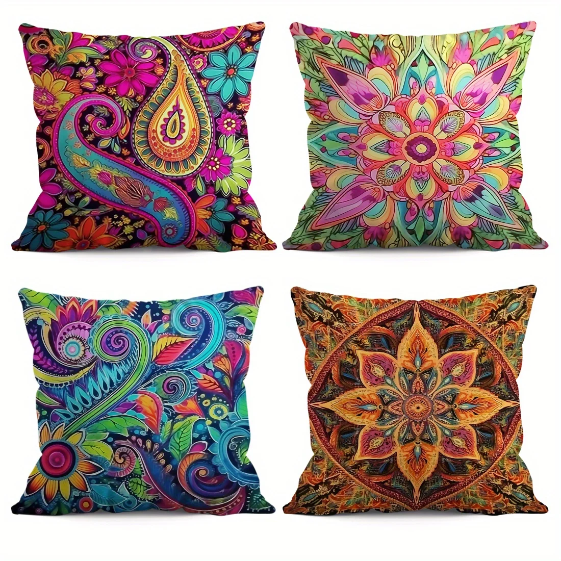 4pcs Bohemian retro style Single-sided printing Short plush Suitable for living rooms bedrooms sofas (excluding pillow cores)
4pcs Bohemian retro style Single-sided printing Short plush Suitable for living rooms bedrooms sofas (excluding pillow cores)