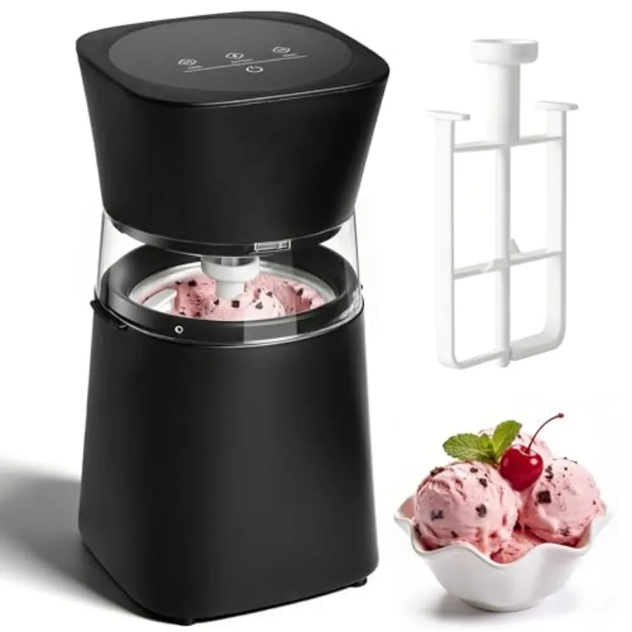 Ice Cream Maker Machine, Premium Electric Ice Cream Mini Maker Machine for Gelato, Sorbet and Frozen Yogurt - Low-Noise Operati
Ice Cream Maker Machine, Premium Electric Ice Cream Mini Maker Machine for Gelato, Sorbet and Frozen Yogurt - Low-Noise Operati