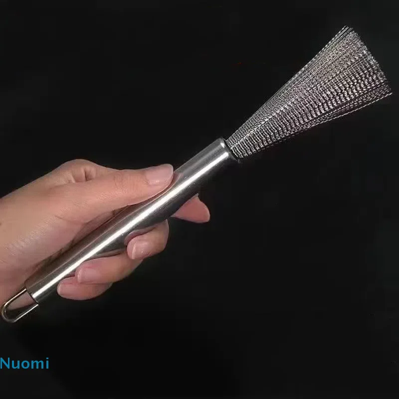 Multi-functional 304 Stainless Steel Pot Brush Cleaning Brush Kitchen Wire Brush Washing Pot Brush Kitchen accessories Tool
Multi-functional 304 Stainless Steel Pot Brush Cleaning Brush Kitchen Wire Brush Washing Pot Brush Kitchen accessories Tool