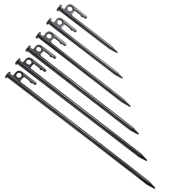 CAMPINGMOON 1PCS 4PCS T40 Carbon Steel Ground Spike,Tent Staking Pole,Tarp Tent Stake,Black Electrostatic Rustproof Camping Nail
CAMPINGMOON 1PCS 4PCS T40 Carbon Steel Ground Spike,Tent Staking Pole,Tarp Tent Stake,Black Electrostatic Rustproof Camping Nail