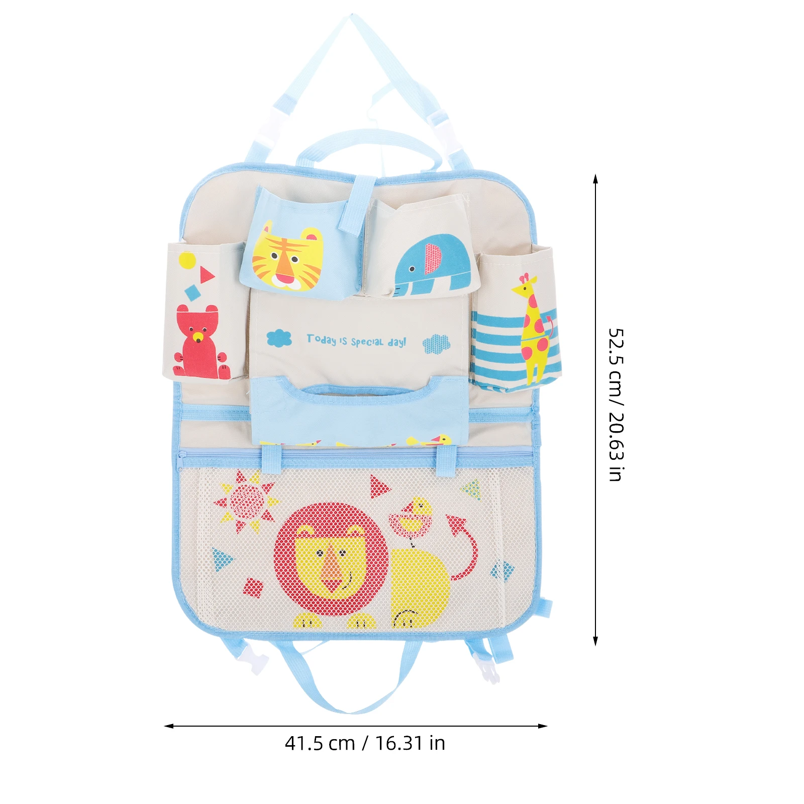 Seat Back ganizer Cartoon Design Large Capacity Kids Travel Essentials Storage Bag for Backseat Car Easy for Travel 
Seat Back ganizer Cartoon Design Large Capacity Kids Travel Essentials Storage Bag for Backseat Car Easy for Travel
