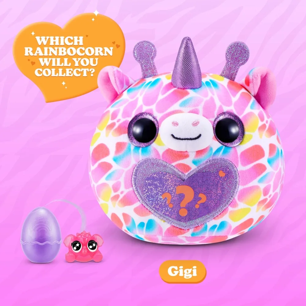 Cute Mini ZURU Rainbocorns Wild Heart Surprise Egg - Rainbow Unicorn Plush Blind Box Toy Kids Birthday Gift Assorted
Cute Mini ZURU Rainbocorns Wild Heart Surprise Egg - Rainbow Unicorn Plush Blind Box Toy Kids Birthday Gift Assorted