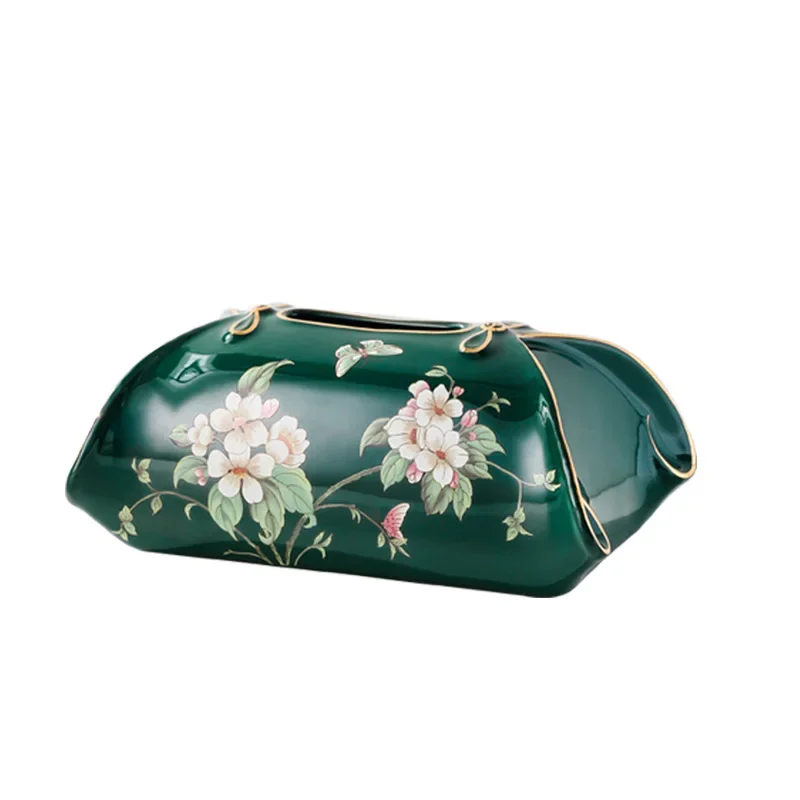 Chinese Ceramic Tissue Box Creative Dining Table Decoration Tissue Storage Box Home Decoration Kitchen Napkin Tissue Holder Gift
Chinese Ceramic Tissue Box Creative Dining Table Decoration Tissue Storage Box Home Decoration Kitchen Napkin Tissue Holder Gift