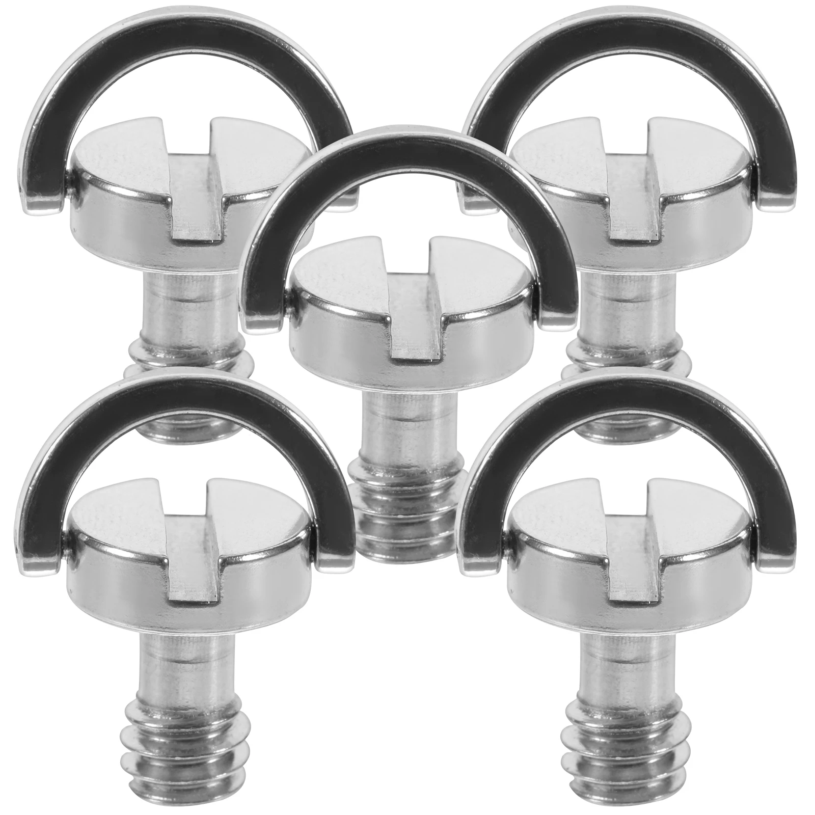 5pcs Camera Fixing Screw 1/4 D Ring Tripod Mount Adapter Quick Release Plate QR Board Compatible Lightweight Portable Anti Rust
5pcs Camera Fixing Screw 1/4 D Ring Tripod Mount Adapter Quick Release Plate QR Board Compatible Lightweight Portable Anti Rust