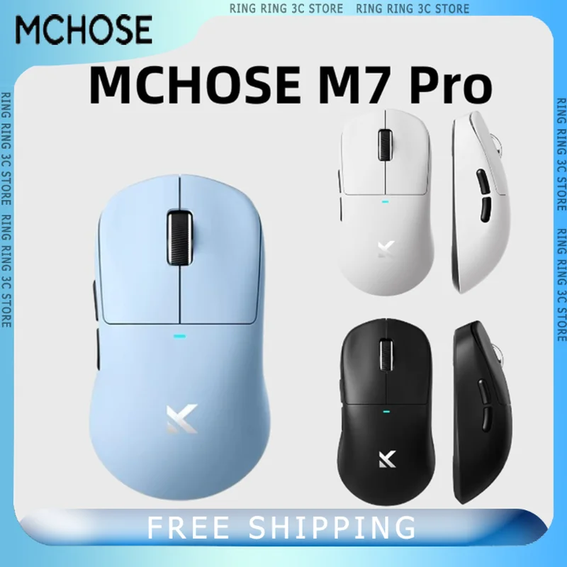 Беспроводная Bluetooth-мышь mвыбрала M7 Pro, трехрежимная игровая мышь для электронных видов спорта, легкая эргономичная геймерская мышь PAW3395, аксессуары для ПК
Беспроводная Bluetooth-мышь mвыбрала M7 Pro, трехрежимная игровая мышь для электронных видов спорта, легкая эргономичная геймерская мышь PAW3395, аксессуары для ПК