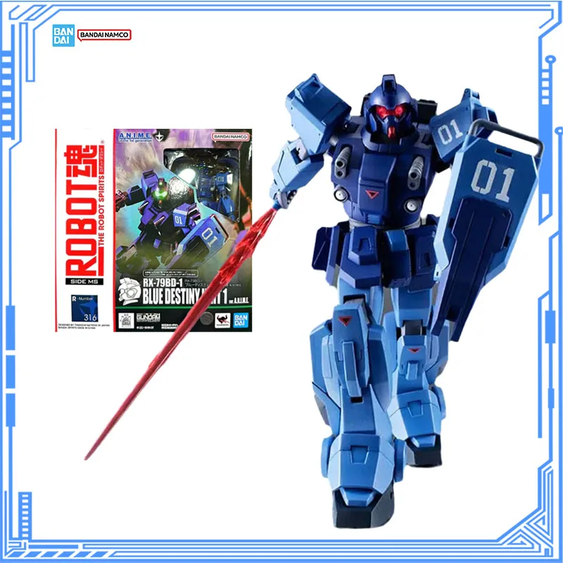 Оригинальная модель Bandai Gundam, комплект робота Spirits Blue Destiny Unit 1, коллекция аниме-фигурок, готовая модель, рождественские подарки
Оригинальная модель Bandai Gundam, комплект робота Spirits Blue Destiny Unit 1, коллекция аниме-фигурок, готовая модель, рождественские подарки