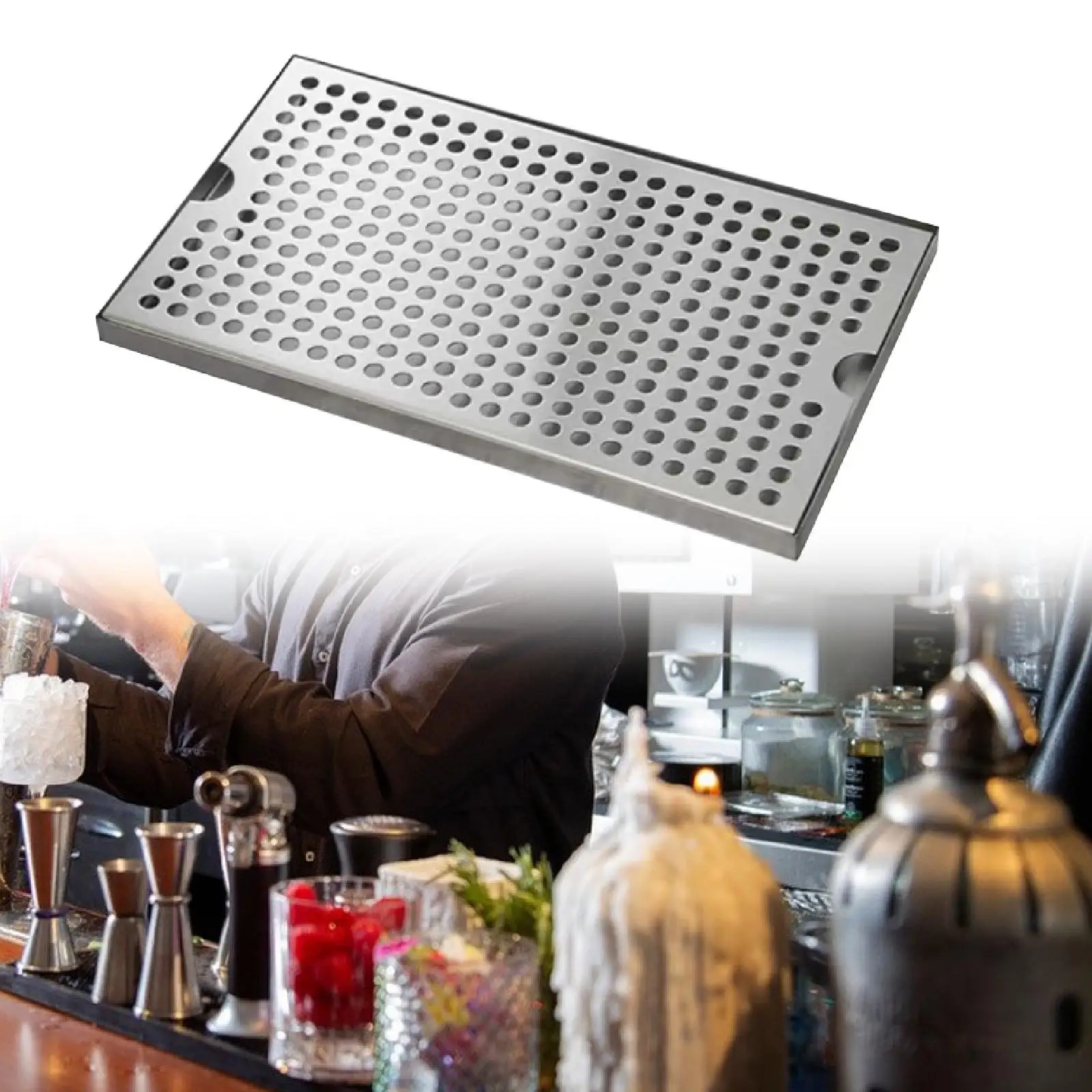 Portable Stainless Steel Drainage Kungfu Tea Tray Serving Tray with Drip Pan for Home Kitchen and Tea Lovers
Portable Stainless Steel Drainage Kungfu Tea Tray Serving Tray with Drip Pan for Home Kitchen and Tea Lovers