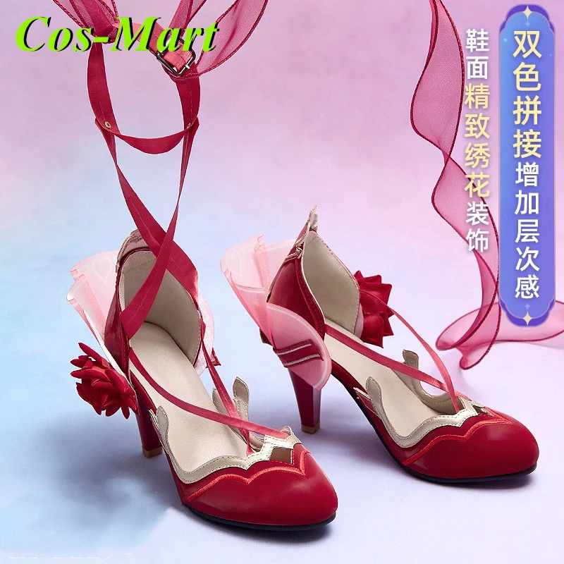 Косплей-обувь Cos-Mart Game Honkai Impact 3: сандалии Элизии, туфли на высоком каблуке Demon Love God Envoi для ролевых игр, Хэллоуина и Рождества
Косплей-обувь Cos-Mart Game Honkai Impact 3: сандалии Элизии, туфли на высоком каблуке Demon Love God Envoi для ролевых игр, Хэллоуина и Рождества