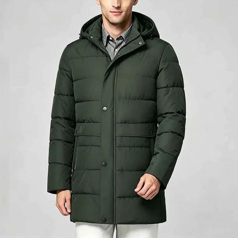 2026 Winter Men's Hooded Cotton Padded Jacket Thick Fleece Lined Warm Parka Detachable Hood Mid Long Casual Coat Windproof Outdo
2026 Winter Men's Hooded Cotton Padded Jacket Thick Fleece Lined Warm Parka Detachable Hood Mid Long Casual Coat Windproof Outdo