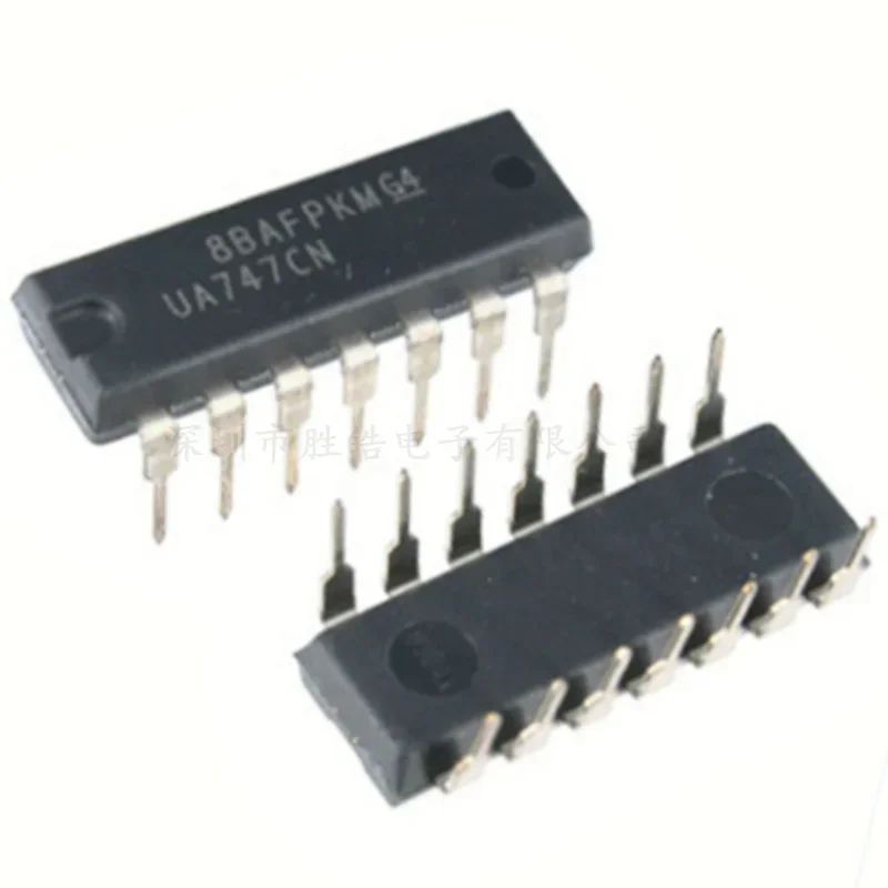 5pcs/lot UA747CN UA747 DIP-14 NEW
5pcs/lot UA747CN UA747 DIP-14 NEW