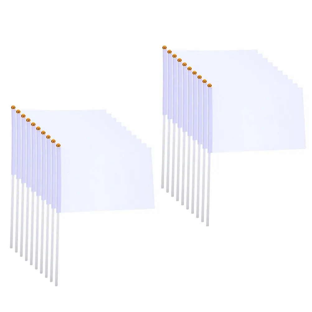 20Pcs Race Conducting Flags Multi-Use Handheld Signal Flags for Soccer Volleyball Football Track Athletic Competition
20Pcs Race Conducting Flags Multi-Use Handheld Signal Flags for Soccer Volleyball Football Track Athletic Competition