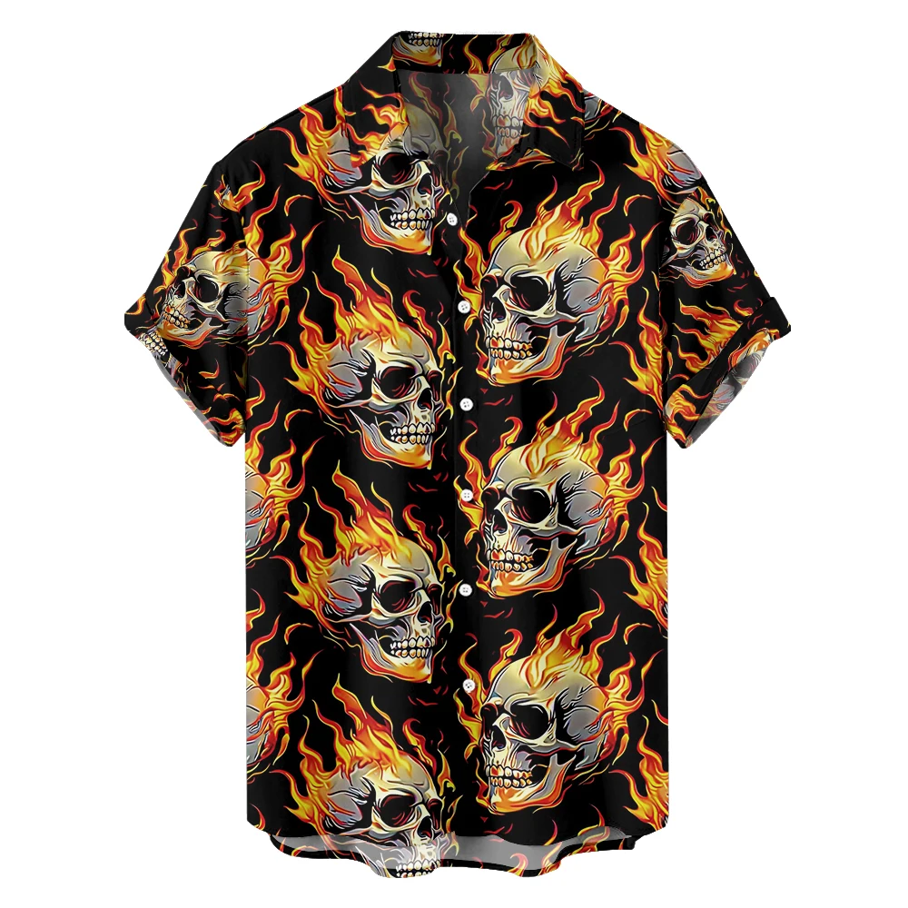 Men's Short Sleeve Button-Up Shirt Artistic Printing Casual Summer , Daily Vacation Beachwear For Men
Men's Short Sleeve Button-Up Shirt Artistic Printing Casual Summer , Daily Vacation Beachwear For Men