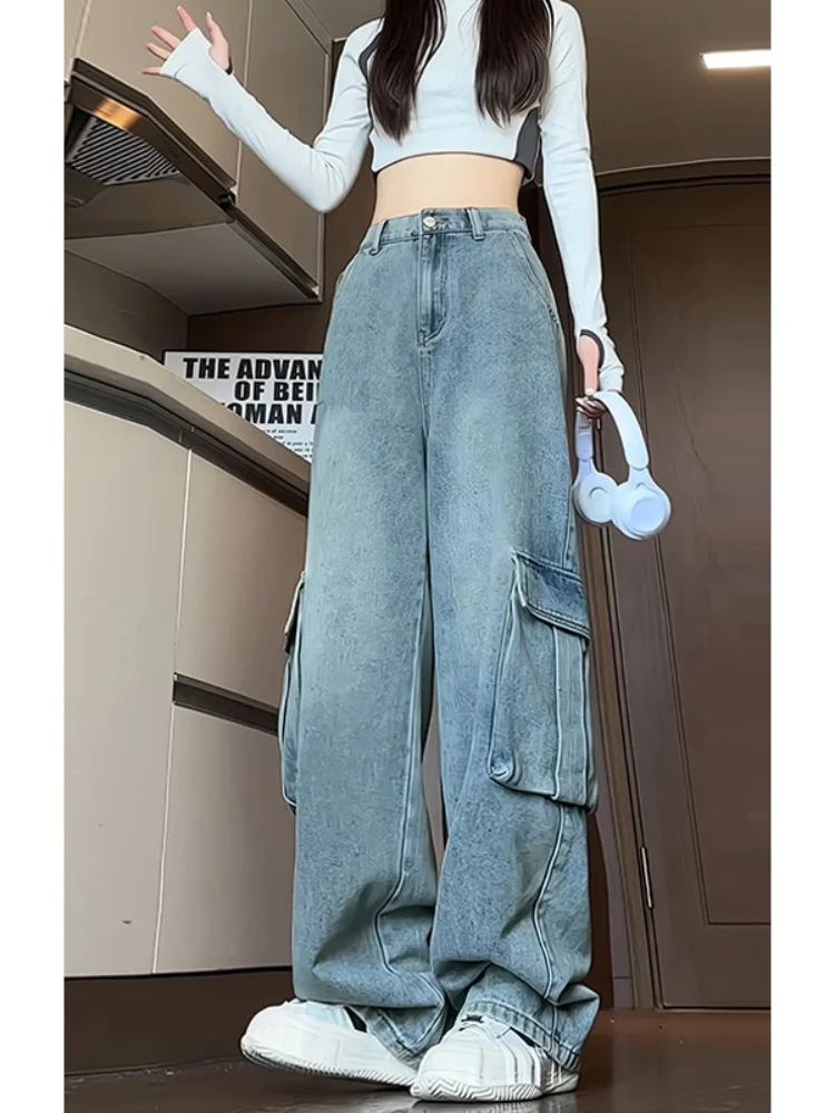 Waed Vintage Workwear Jeans Men's American Retro High Street Haome Straight Loose Wide Leg Pants Spring Autumn Sle
Waed Vintage Workwear Jeans Men's American Retro High Street Haome Straight Loose Wide Leg Pants Spring Autumn Sle