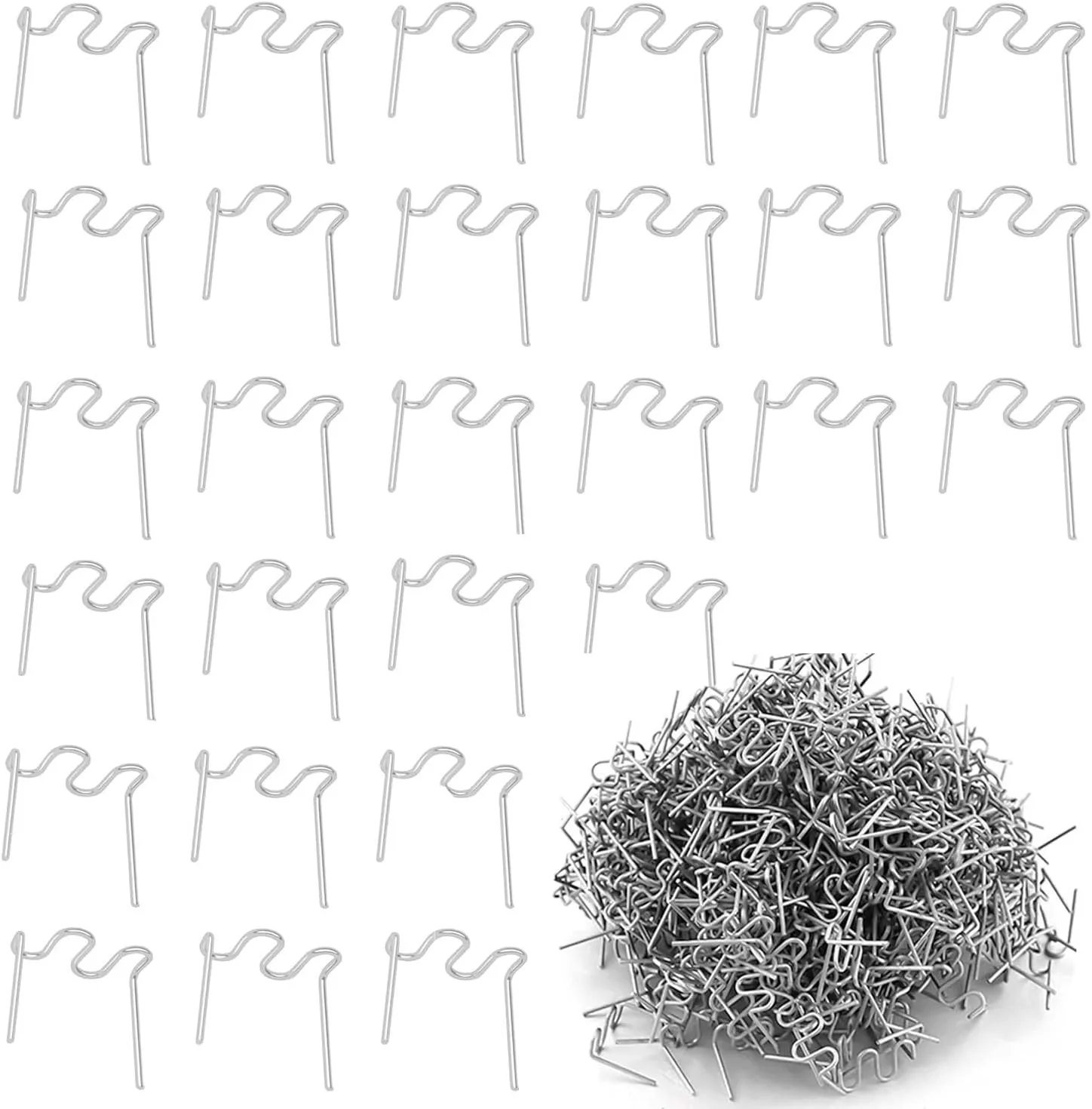 500 Pcs Hot Staples, Hot Stapler Kit Welding Rods Bumper Repair Welding Wire
500 Pcs Hot Staples, Hot Stapler Kit Welding Rods Bumper Repair Welding Wire