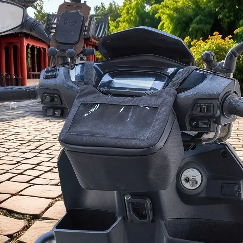 Motorcycle Handlebar Front Dashboard Bag Visual Touch Screen Navigation Phone Motorbike Hanging Storage Bag Cycling Accessories
Motorcycle Handlebar Front Dashboard Bag Visual Touch Screen Navigation Phone Motorbike Hanging Storage Bag Cycling Accessories