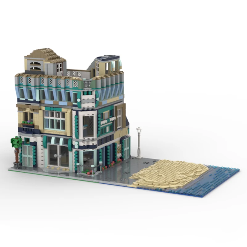 550pcs MOC Beach Baseplate Modular Streetscape Model Building Blocks Architecture Toys Christmas Gift Education DIY Creative
550pcs MOC Beach Baseplate Modular Streetscape Model Building Blocks Architecture Toys Christmas Gift Education DIY Creative