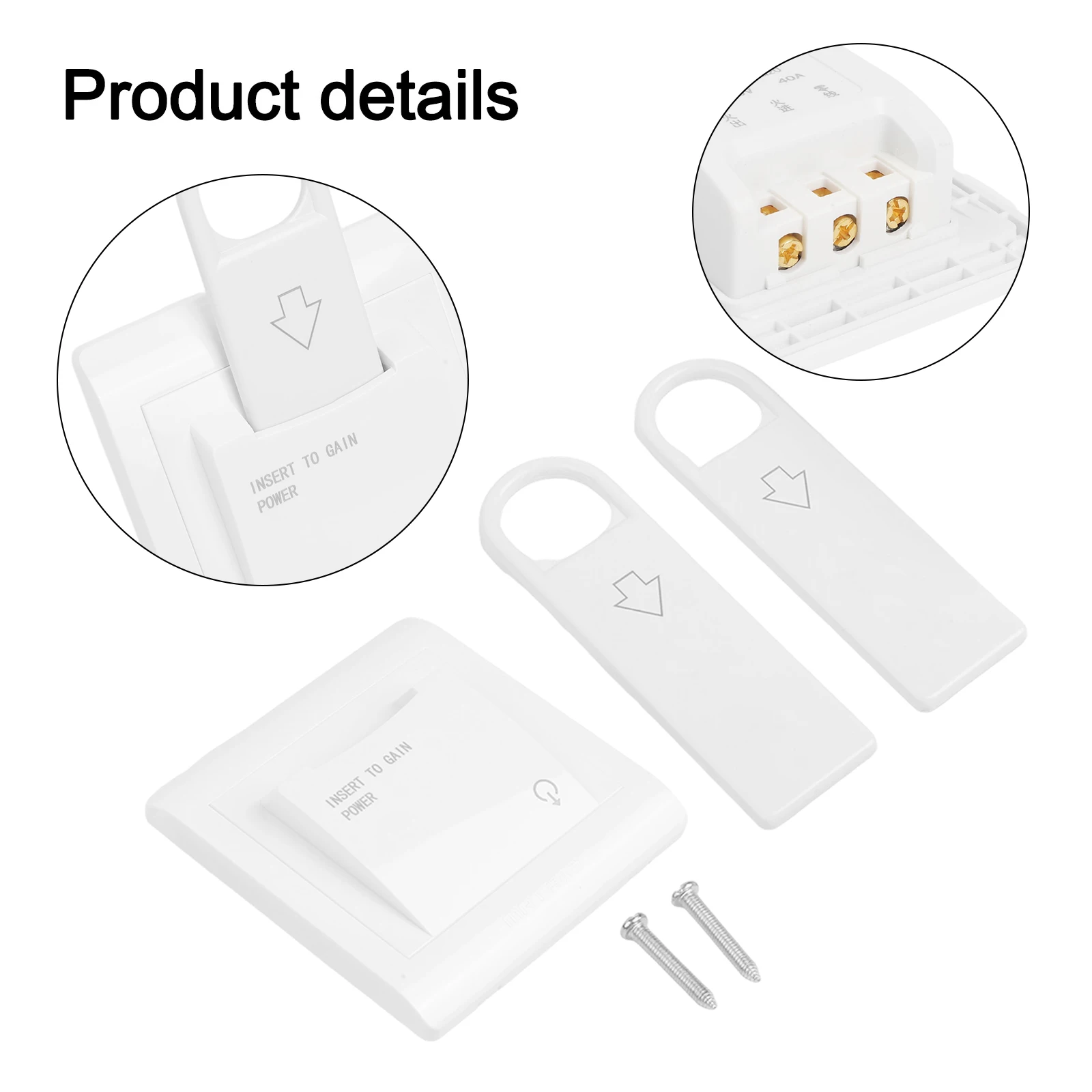 40A Hotel Card Power Switch 86 Type with 2 Card Keys for Efficient Energy Use and Power Control in Hotels and Apartments
40A Hotel Card Power Switch 86 Type with 2 Card Keys for Efficient Energy Use and Power Control in Hotels and Apartments