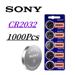 1000Pcs Original Sony CR2032 CR 2032 Battery cr 2032 for Watch Toys lithium batteria 1000Pcs Original Sony CR2032 CR 2032 Battery cr 2032 for Watch Toys lithium batteria