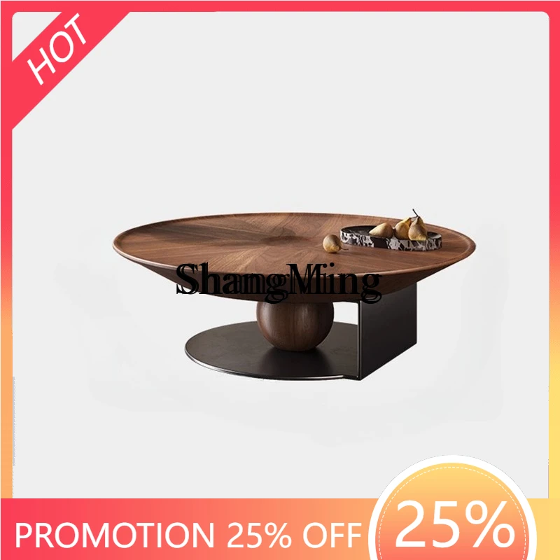 SM style coffee table minimalist round combination modern simple living room household small apartment solid wood
SM style coffee table minimalist round combination modern simple living room household small apartment solid wood