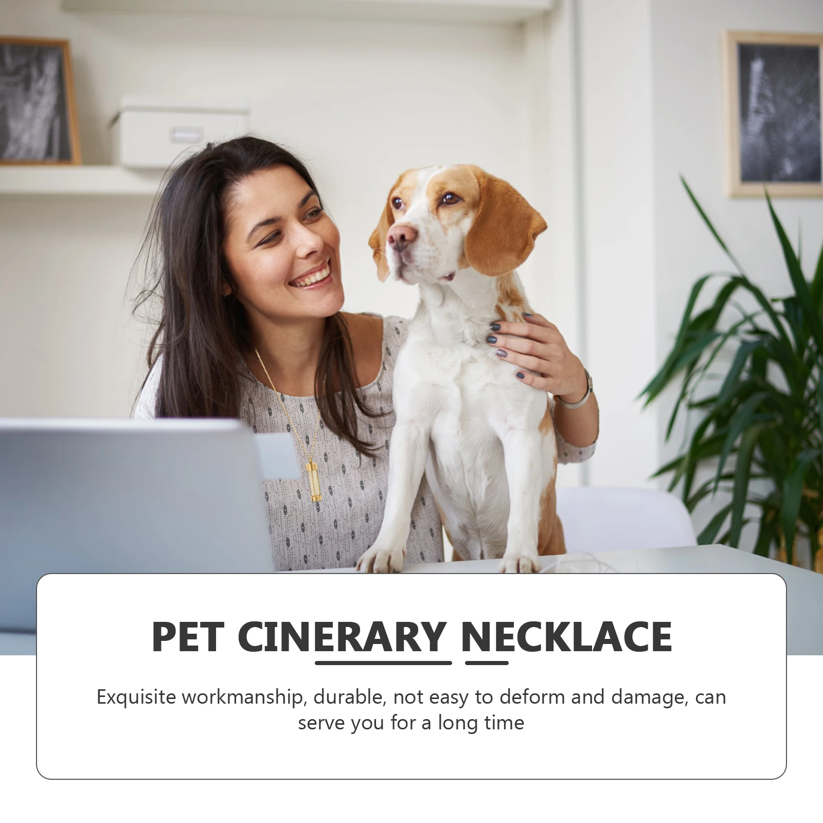 Pet Ash Pendant Urn Necklace for Ashes Keepsake Cinerary Golden Memorize Cremation Jewelry Stainless Steel Long Lasting Elegant
Pet Ash Pendant Urn Necklace for Ashes Keepsake Cinerary Golden Memorize Cremation Jewelry Stainless Steel Long Lasting Elegant