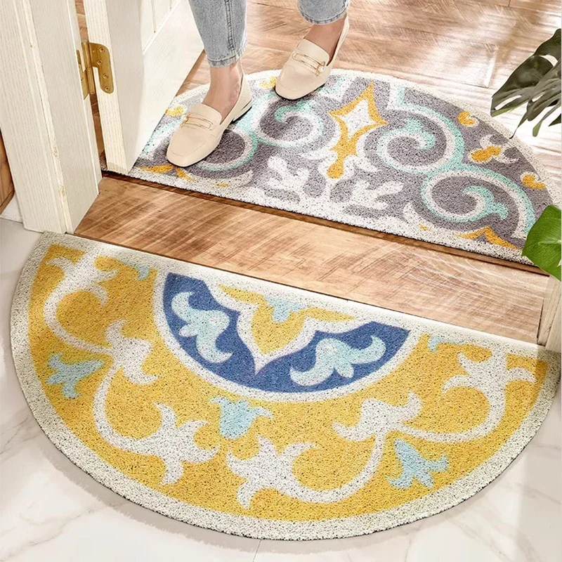 Welcome Mat Rainbow Semicircular Rubber Loop Doormat Non-Slip Dust-Proof Entrance Carpet Rug for Indoor/Outdoor Entryways
Welcome Mat Rainbow Semicircular Rubber Loop Doormat Non-Slip Dust-Proof Entrance Carpet Rug for Indoor/Outdoor Entryways