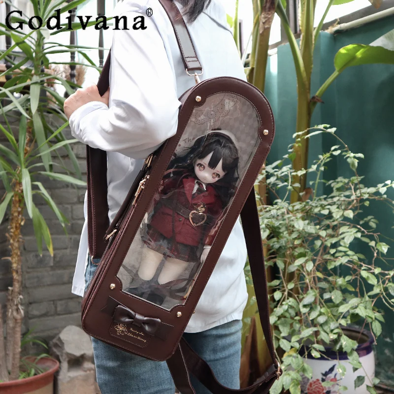 Students Cute Doll Collection Bag Original Kawaii Y2k 4 Points Bjd Baby Doll Bag Portable Crossbody Shoulder Bjd Shoulder Bags
Students Cute Doll Collection Bag Original Kawaii Y2k 4 Points Bjd Baby Doll Bag Portable Crossbody Shoulder Bjd Shoulder Bags