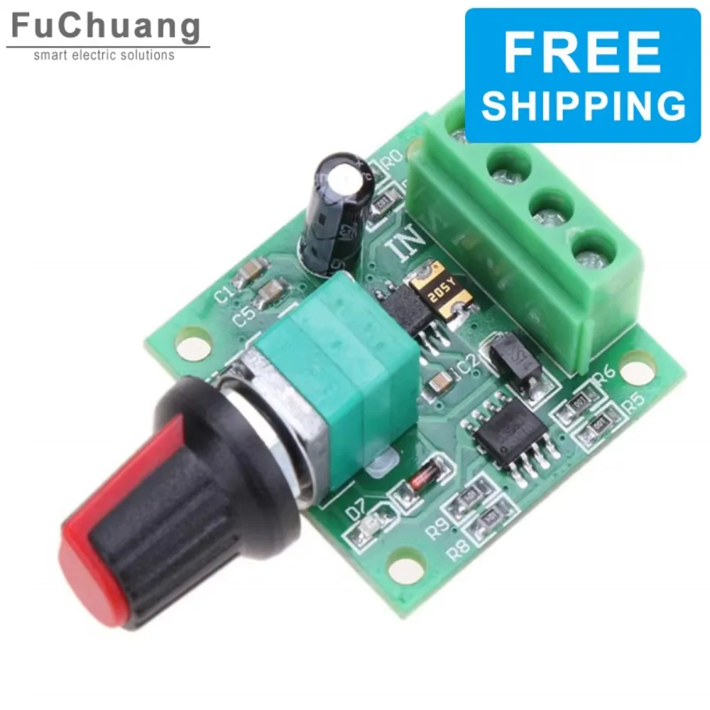 Controlador velocidad l motor PWM DC, 1,8 V, 3V, 5V, 6V, 12V, 2A, interruptor control velocidad, módulo accionamiento ajusta
Controlador velocidad l motor PWM DC, 1,8 V, 3V, 5V, 6V, 12V, 2A, interruptor control velocidad, módulo accionamiento ajusta