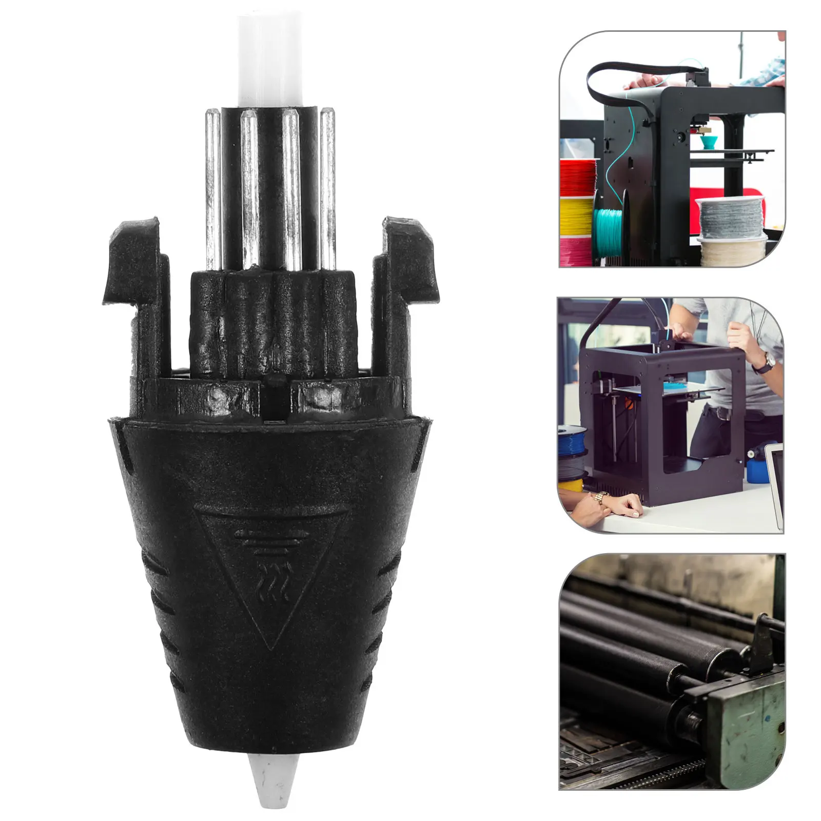3D Printing Pen Nozzle Printer Head Replacement Part Easy Install Integrated Inserted Design 1.75mm ABS Pla Printing Pen Nozzle