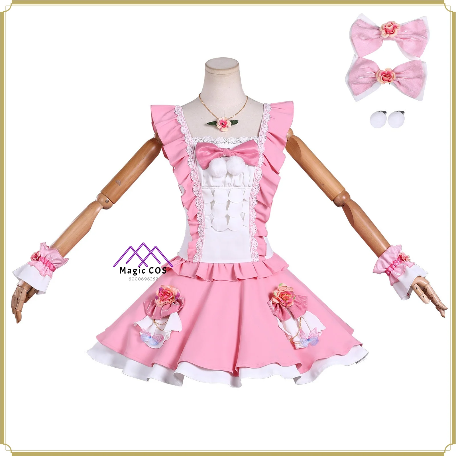 High Quality Yume Nijino "Fairy Style" Cosplay Costume Female Anime Character Bow Decoration Anime Outfit Comic Con Party Suit
High Quality Yume Nijino "Fairy Style" Cosplay Costume Female Anime Character Bow Decoration Anime Outfit Comic Con Party Suit