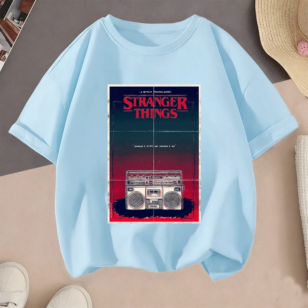 Hot Sale Casual Summer Short Sleeve Tops Stranger Things Cartoon 2D Print 2026 New For Children Teenagers Boys Girls
Hot Sale Casual Summer Short Sleeve Tops Stranger Things Cartoon 2D Print 2026 New For Children Teenagers Boys Girls