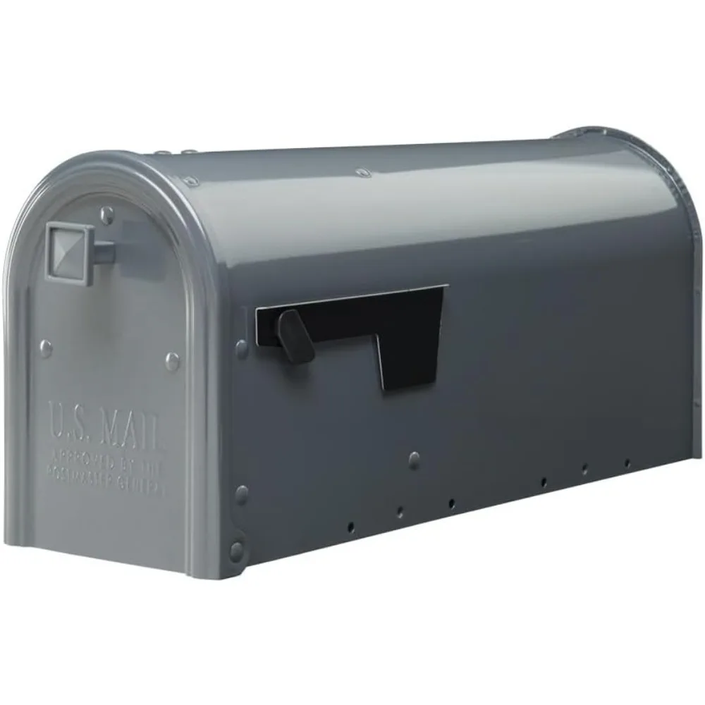 Weather Resistant Steel Post Mount Mailbox Medium Curbside Magnetic Latch USPS Approved Residential
Weather Resistant Steel Post Mount Mailbox Medium Curbside Magnetic Latch USPS Approved Residential
