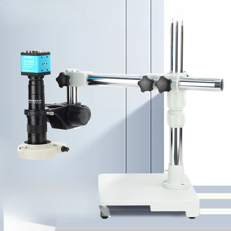 Arm gimbal single tube high-definition electronic video CCD microscope VGA digital industry high-power magnifying GP-331V
Arm gimbal single tube high-definition electronic video CCD microscope VGA digital industry high-power magnifying GP-331V