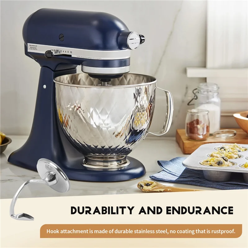-A59I Крепление крючка для теста из нержавеющей стали для миксера Kitchenaid на 4,5-5 литров с наклонной головкой, запасные части, крючки для хлеба
-A59I Крепление крючка для теста из нержавеющей стали для миксера Kitchenaid на 4,5-5 литров с наклонной головкой, запасные части, крючки для хлеба