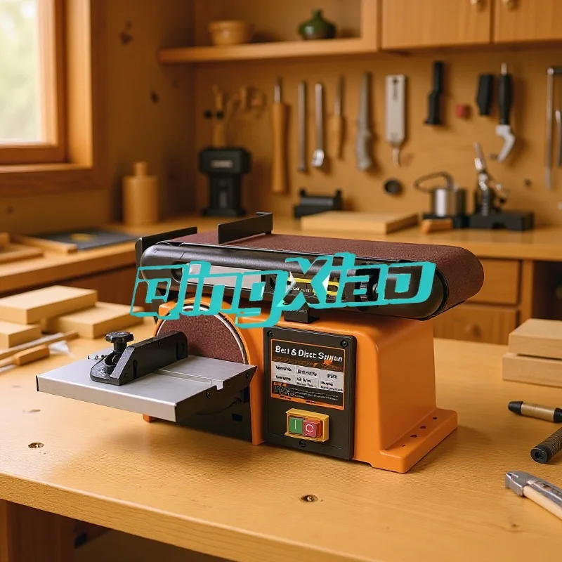 370W Aluminum Base Sanding Disc Belt Sander Grinding Wheel Machine Small Woodworking Polishing Machine
370W Aluminum Base Sanding Disc Belt Sander Grinding Wheel Machine Small Woodworking Polishing Machine