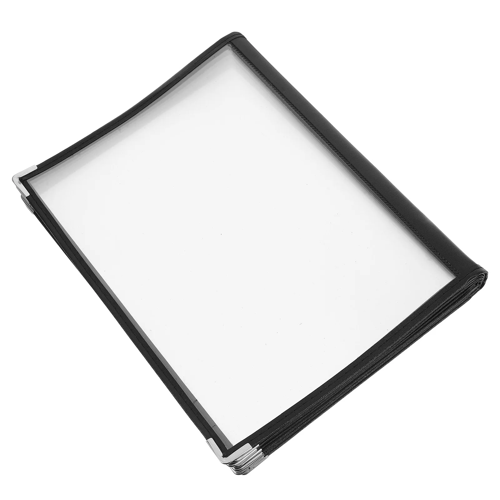 Transparent Menu Binder for Restaurant Bar Cafe Diner Food Drink Covers PVC Interior Corner Pages Recipe Book Folder Protector
Transparent Menu Binder for Restaurant Bar Cafe Diner Food Drink Covers PVC Interior Corner Pages Recipe Book Folder Protector