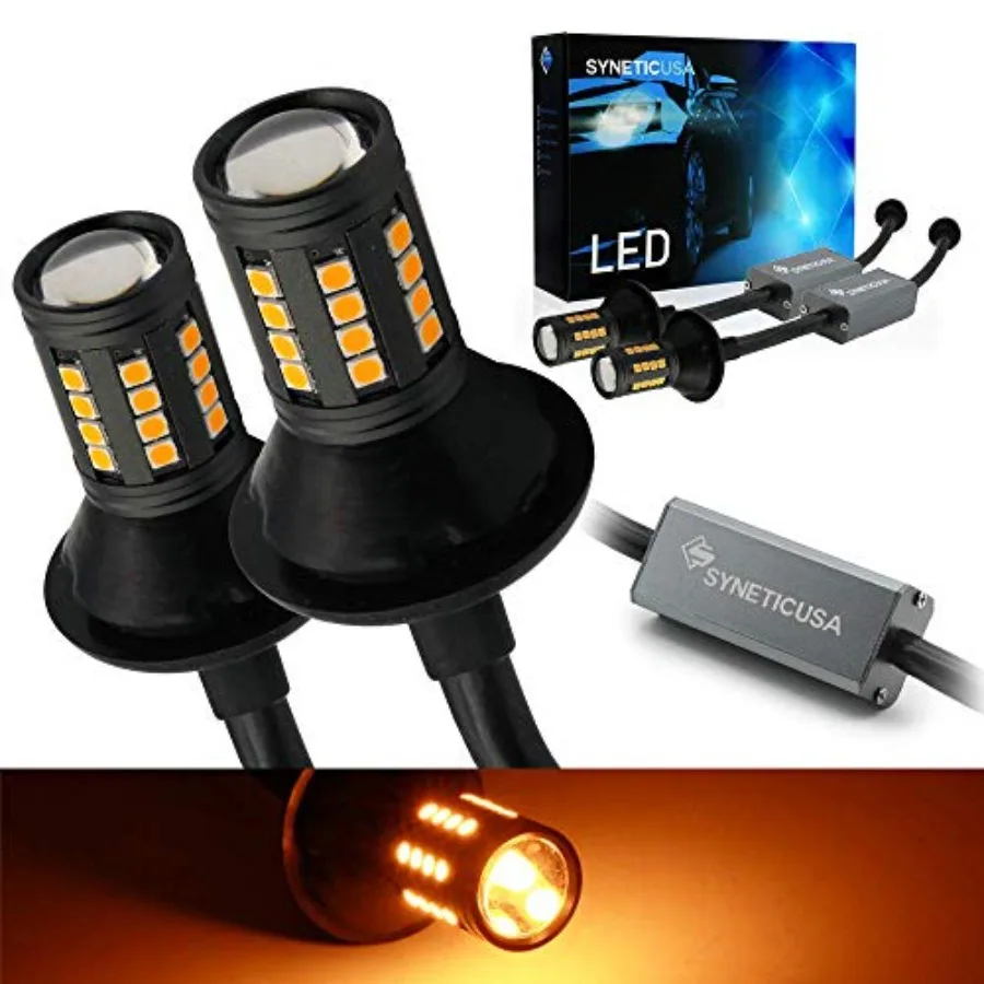 【Spot goods】7443 Error Free Canbus Ready Yellow/Amber LED Front/Rear Turn Signal Light Bulbs DRL Parking Lamp No Hyper Flash Al
【Spot goods】7443 Error Free Canbus Ready Yellow/Amber LED Front/Rear Turn Signal Light Bulbs DRL Parking Lamp No Hyper Flash Al