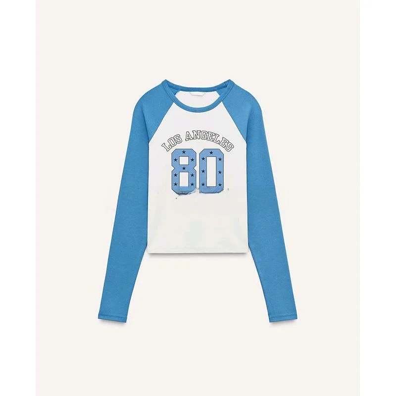 Spring New Arrival Slim Fit round Ne Long Sve T-irt American Versatile College Sle Digital Printing Commute Faion ...
Spring New Arrival Slim Fit round Ne Long Sve T-irt American Versatile College Sle Digital Printing Commute Faion ...