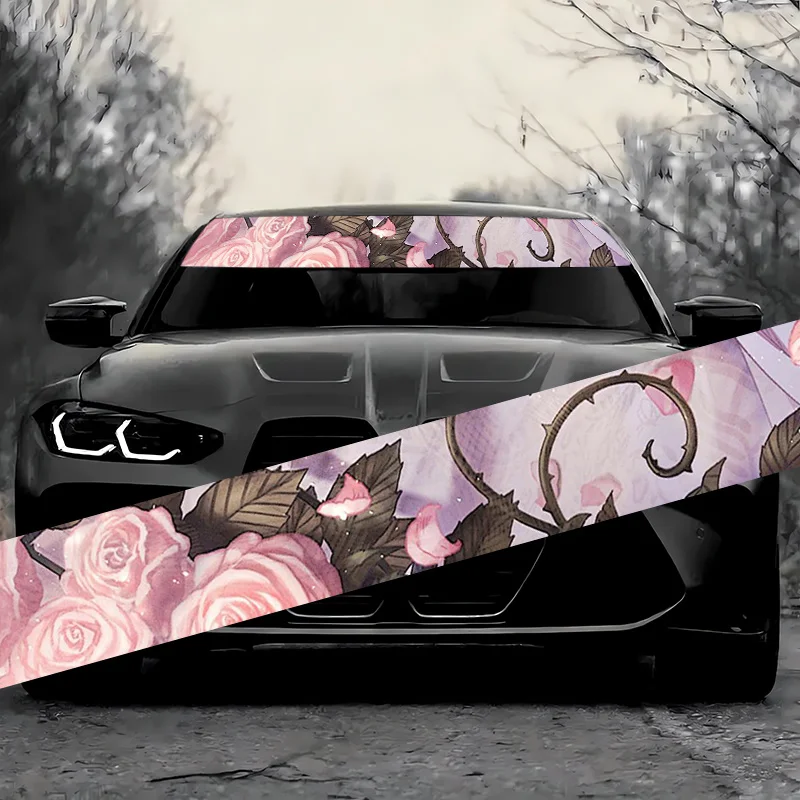 1Pc, rose vapor 1pc, car windshield sticker, durable weather-resistant self-adhesive car parts, vinyl sticker, suitable
1Pc, rose vapor 1pc, car windshield sticker, durable weather-resistant self-adhesive car parts, vinyl sticker, suitable