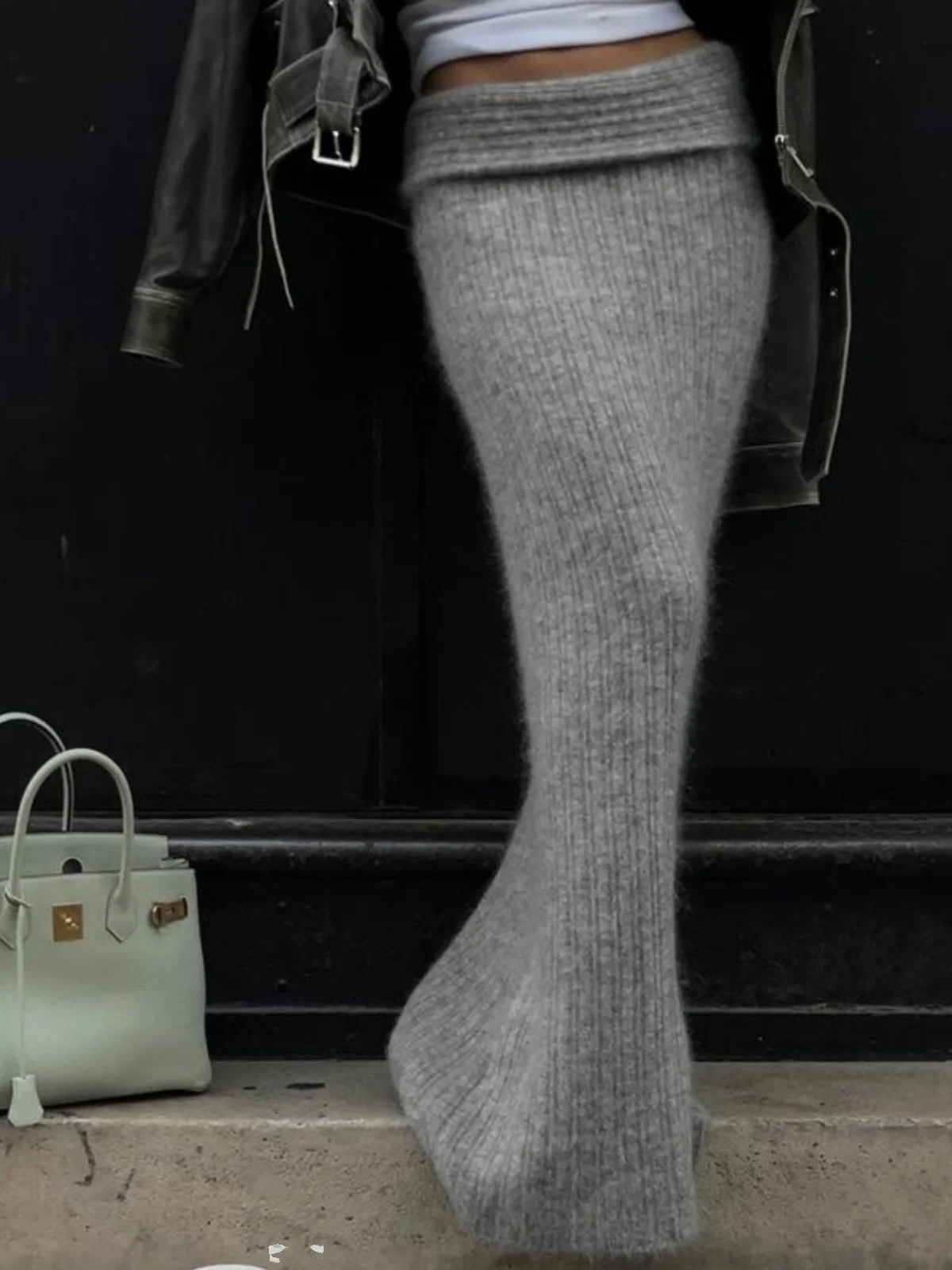 Thin Knitted Long Sve Sweater Fi Tail Knitted Long Dr oulder Baring Waist Cinching Lazy Sle Faion Set Two Piece
Thin Knitted Long Sve Sweater Fi Tail Knitted Long Dr oulder Baring Waist Cinching Lazy Sle Faion Set Two Piece