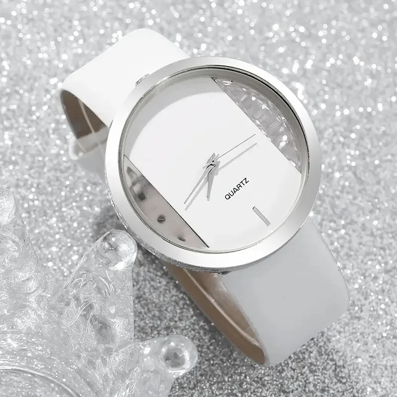 Women'S Simple Quartz Wristwatch Leather Strap Luminous Circular Dial Elegant Ladies Wristwatch Women'S Watch Gift
Women'S Simple Quartz Wristwatch Leather Strap Luminous Circular Dial Elegant Ladies Wristwatch Women'S Watch Gift