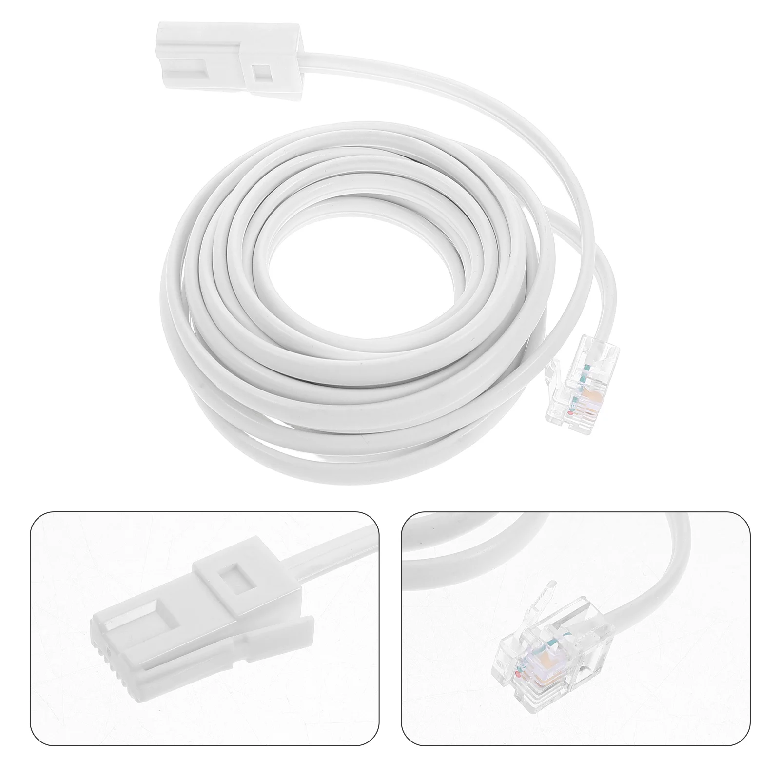 3 Meters Phone Extension Cord Uk Telephone Cable For Landline Long Phone Line Home Office Use Durable Classic British Design
3 Meters Phone Extension Cord Uk Telephone Cable For Landline Long Phone Line Home Office Use Durable Classic British Design