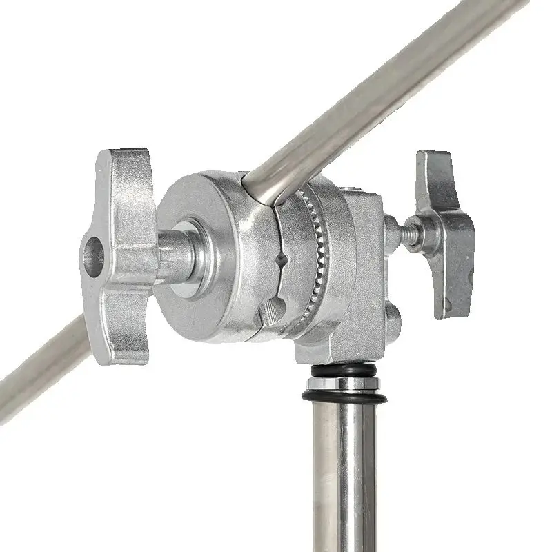 Heavy Duty Stainless Steel Video Stand Grip Head for Light Stand C-Light Stand Silver
Heavy Duty Stainless Steel Video Stand Grip Head for Light Stand C-Light Stand Silver