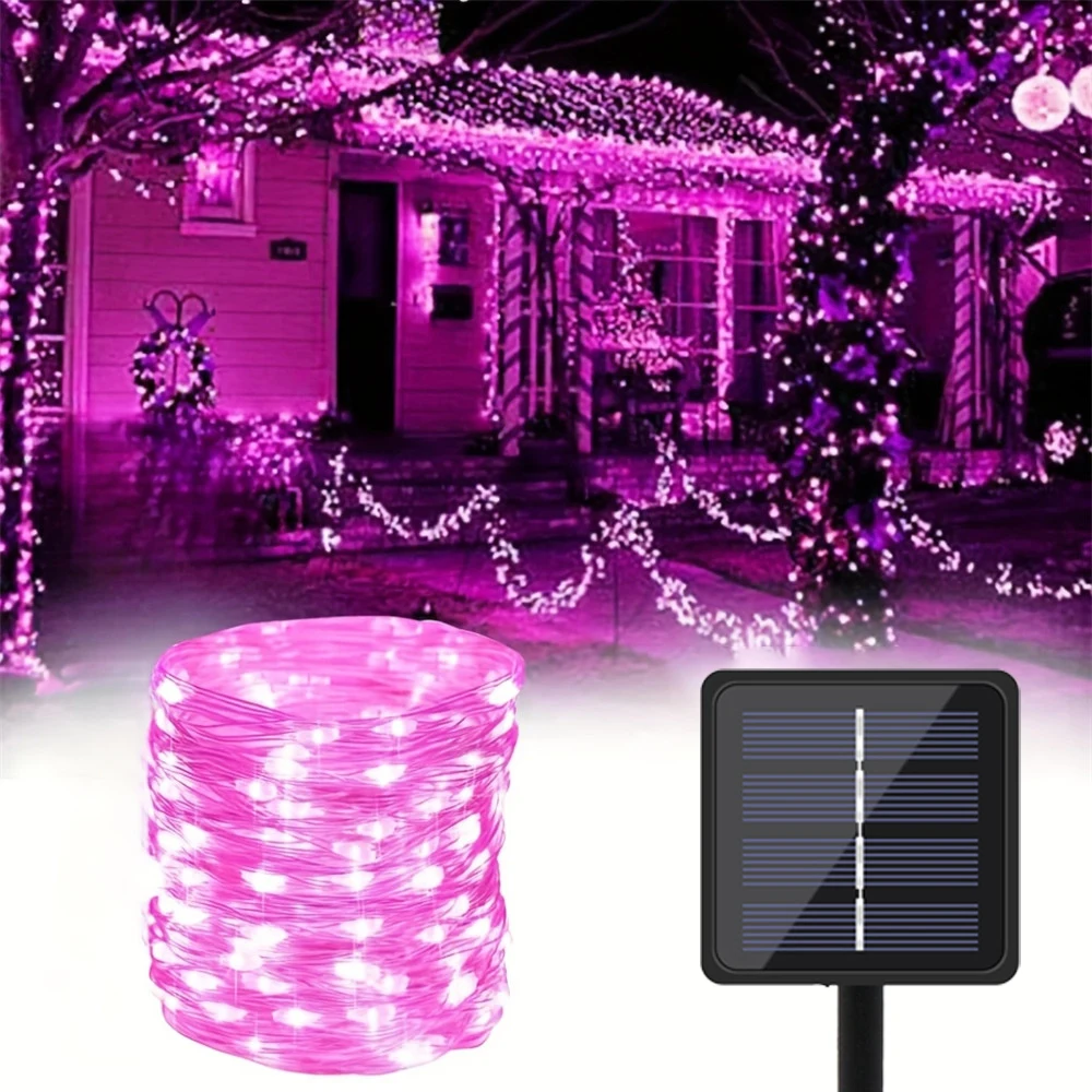 EID Mubarak Valentine's Day LED Solar String Lights Garden Decoration Garland 8Modes Copper Wire Light for Wedding Decor
EID Mubarak Valentine's Day LED Solar String Lights Garden Decoration Garland 8Modes Copper Wire Light for Wedding Decor